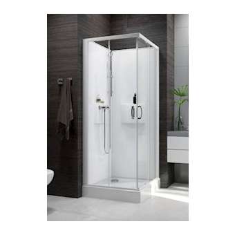 CAB.IZIBOX2 CARREE ANGLE 90 PORTES COULISSANTES VT|Leda-LD1L11IZBC0090