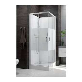 CAB.IZIBOX2 CARREE ANGLE 80 PORTES COULISSANTES VS|Leda-LD1L11IZBC00801