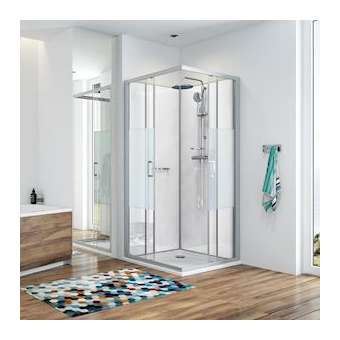 CABINE KARA MINERAL 90x120 PC VS BLANC|Leda-LD1L11KM9R0311