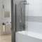 PARE-BAIN FRISBEE FIXE 680/700 X 150 VT ARGT BRIL