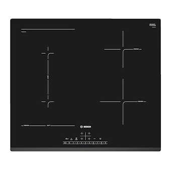 Plaque de cuisson 60 cm Induction Noir|Bosch menager pose enc.-B6SPVS631FC5E