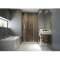 PAROI PREFACE OPTION FIXE 30 ALIGN REV OPPOSE PORTE VT P.ARGT SATIN