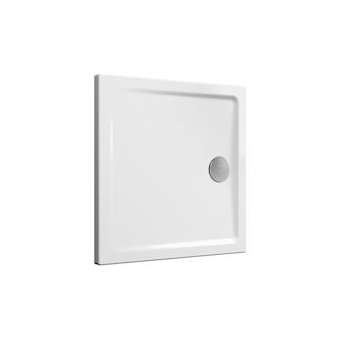 Cascade receveur ultra plat en céramique, 80 cm, carré, blanc haut brillance|Vitra France-GIR5761L003M0578