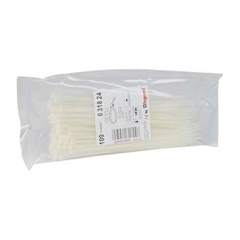 Collier Colring largeur 3,5mm longueur 180mm - sachet de 100 - incolore|Legrand-LEG031824