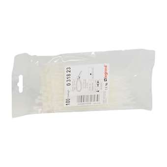 Collier Colring largeur 3,5mm longueur 140mm - sachet de 100 - incolore|Legrand-LEG031823