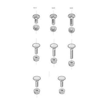 Boîte 100 boulons TRCC 6X20 IN304L|Legrand Cable Management-CAF801018
