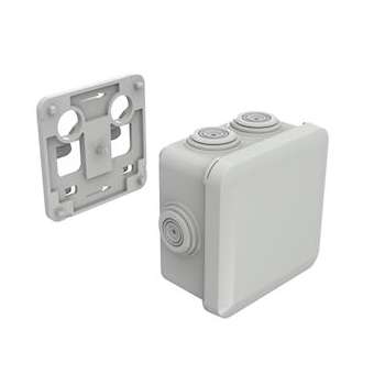 Kit boite Plexo 80X80 + interface CDC Tôle|Legrand Cable Management-CAF350547