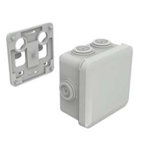 Kit boite Plexo 80X80 + interface CDC Tôle|Legrand Cable Management-CAF350547