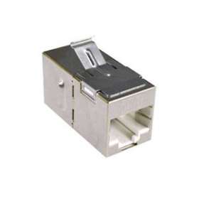 Prolongateur keystone 10G RJ45 Femelle/Femelle blindé, STP|Gigamedia-GGM6210210GS00