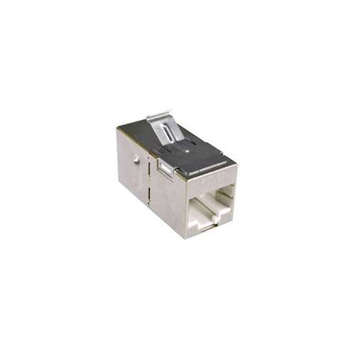 Cat6a RJ45 femelle à femelle Prise Keystone - Blanc