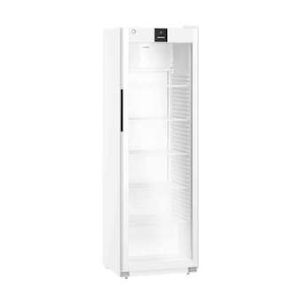 Armoire positive, carrosserie epoxy blanc, porte vitrée, 400L|Liebherr pro-LIHMRFVD4011W