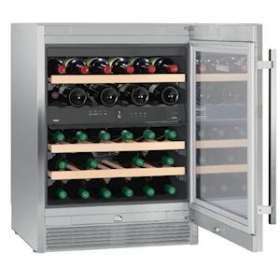 Cave à vin, 2 zones, 34b, inox, porte vitrée|Liebherr pro-LIHWTES1672CHR