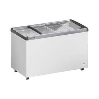 Conservateur, couvercles vitrés, 369L. Carrosserie en acier époxy blanc.|Liebherr pro-LIHEFE3802