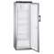 Armoire positive inox color, 373L. Porte inox réversible avec serrure.