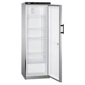 Armoire positive inox color, 373L. Porte inox réversible avec serrure.|Liebherr pro-LIHGKVESF4145