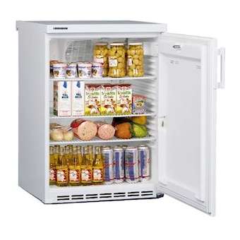 Table top positif époxy blanc, 171L. Porte réversible avec serrure.|Liebherr pro-LIHFKV1800