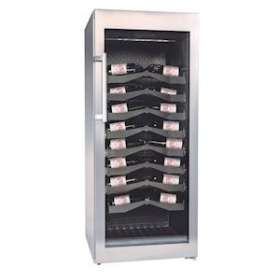 Cave à vin 1 zone mono-température, carrosserie inox, porte vitrée, 142 bt|Liebherr pro-LIHWKES4552CD