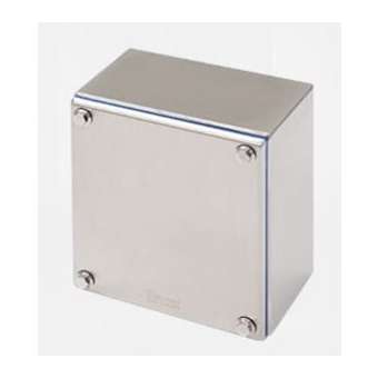 Boîte de dérivation HYGIENIC DESIGN en inox EN 1.4401 finement satiné étanche IP|Limatec-LI2DEH09-316A