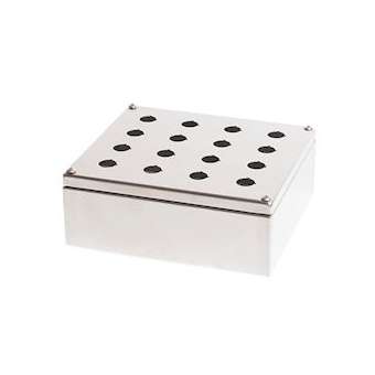 Boîtier en acier inox EN 1.4301 finement satiné, étanche IP66|Limatec-LI2PS16H-304