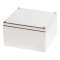 Boîte de dérivation inox EN 1.4401 finement satiné étanche IP66