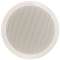Haut-parleur de plafond 6W en 100V. Grille métallique blanc (RAL9010). Utilisat