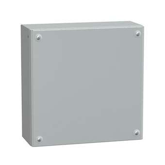 Spacial SBM - boite acier 300x300x120mm - couvercle plein|Schneider Electric-SCHNSYSBM303012