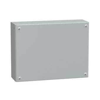 Spacial SBM - boite acier 300x400x120mm - couvercle plein|Schneider Electric-SCHNSYSBM304012