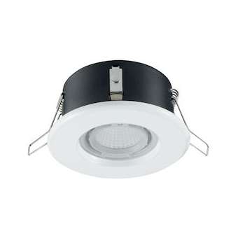 Collerette B4 Fixe IP65 blanc - diam MR16|Lucibel-LCLCBRF055IP65