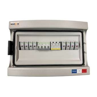 Coffret PV 1000V 1MPPT de 4 Strings 1 intersectionneurs avec paraf.|MADEnR-MP611014121