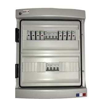 Coffret PV 1000V 2MPPT 4+1 Strings 2 intersectionneurs sans paraf.|MADEnR-MP611025222