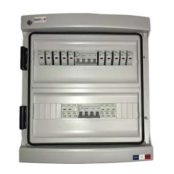 Coffret PV 1000V 2MPPT 5+1 Strings 2 intersectionneurs avec paraf.|MADEnR-MP611026221