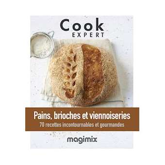 LIVRE PAINS BRIOCHES ET VIENNOISERIES|Magimix-GMX461244