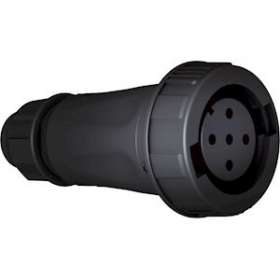 PNC Socle Poly noir +Poignée IP66/67/69 5C 16A 480V 11-15MM|Marechal-MAR01E3007