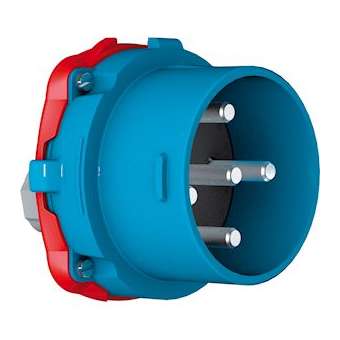 DECONTACTOR DS9 Connecteur Poly bleu Size.5 IP66/67/69 3P+T 150A 440V AC|Marechal-MAR3198013