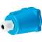 Poignée droite Poly bleu Size.1 +presse étoupe M20 5-12MM