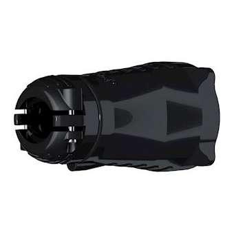 Poignée droite elastomère noir Size.5 +presse étoupe 25-35MM|Marechal-MAR555P0D35