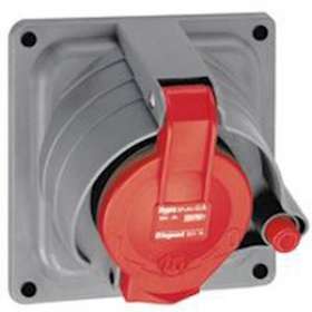 Prisinter fixe Hypra IP44/55 32A - 380V~ à 415V~ - 3P+T - plastique|Legrand-LEG052903