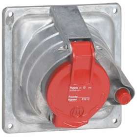 Prisinter fixe Hypra IP44/55 32A - 380V~ à 415V~ - 3P+T - métal|Legrand-LEG052913