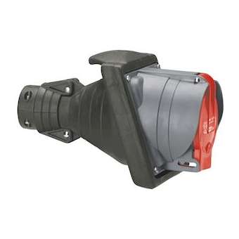 Prisinter mobile Hypra IP44/55 32A - 380V~ à 415V~ - 3P+T - caoutchouc|Legrand-LEG052906