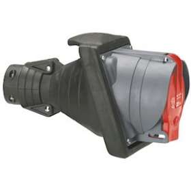 Prisinter mobile Hypra IP44/55 32A - 380V~ à 415V~ - 3P+T - caoutchouc|Legrand-LEG052906