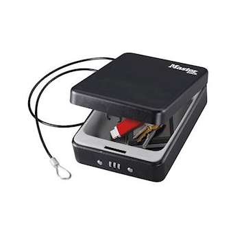 Mini coffre nomade à combinaison - Format S|Master lock europe-SKPP005CEURBLKHRO