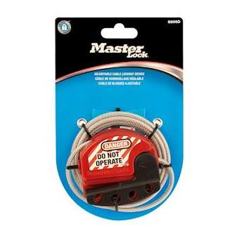 Câble de Consignation ajustable - longueur 1,80 m - diamètre câble 4mm|Master lock europe-SKPS806D