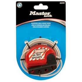 Câble de Consignation ajustable - longueur 1,80 m - diamètre câble 4mm|Master lock europe-SKPS806D