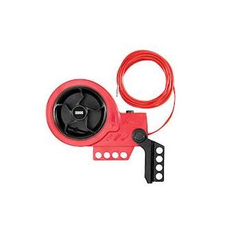 Câble de consignation rétractable - Câble acier avec revêtement thermoplastique|Master lock europe-SKPS856