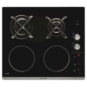 Plaque de cuisson 60 cm Mixte Noir|Brandt encastrable-BT4BPI6414BM