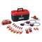 Boîte à outils de 42 x 23 x 21,6 cm avec assortiment
