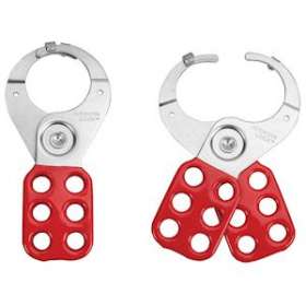 Mâchoire en acier poignée revêtue de vinyle. Intér mâchoire 38mm. Poignée rouge|Master lock europe-SKPALO802