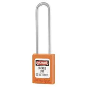 Cadenas Zenex Orange - Anse inox 76 mm - Clé différente - Retenue de clé|Master lock europe-SKPS31LTORJ