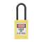 Cadenas Zenex Jaune - Anse en nylon - Clé variée - Sans Retenue clé - Dia 4,76mm|Master lock europe-SKPS32YLW