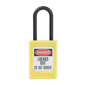 Cadenas Zenex Jaune - Anse en nylon - Clé variée - Sans Retenue clé - Dia 4,76mm|Master lock europe-SKPS32YLW